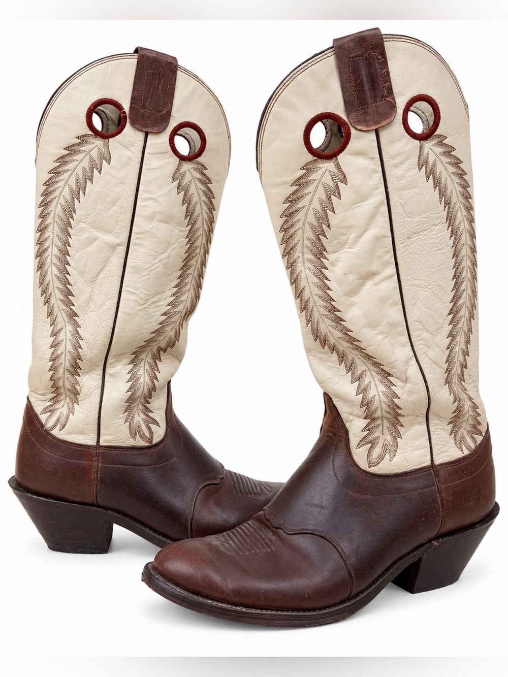 Olathe Boot Company Genuine Vintage Style 6906 tall-top cowboy boots